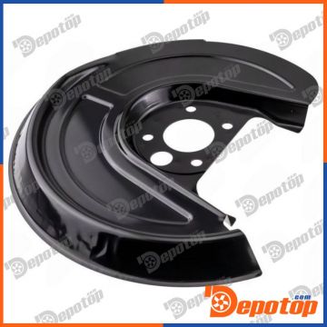 Déflecteur, disque de frein arrière droite pour VW | HTO-VW-015, 1J0615610